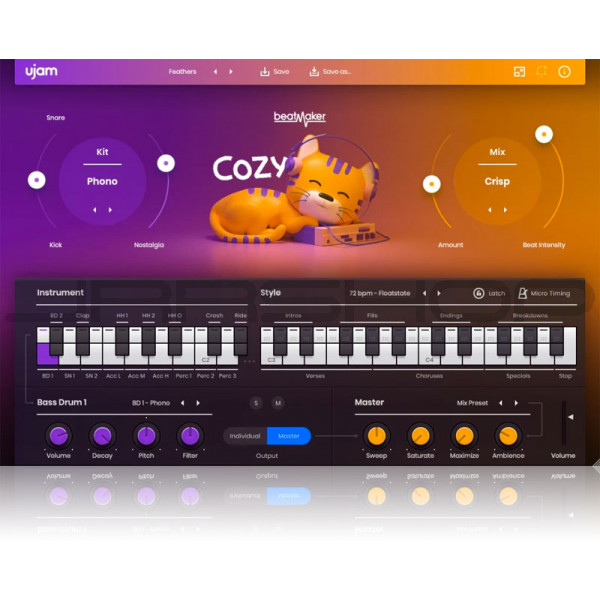 Ujam Beatmaker -  Cozy -  LoFi Hip Hop Beats